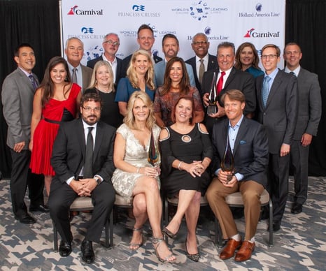 Cruise Planners Recognized at Carnival Corporations Excellence Awards