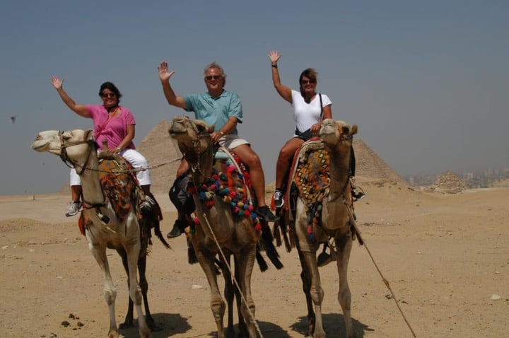 Rodney George, Cruise Planners franchise owner based in Naples, Fla., enjoys Cairo, Egypt